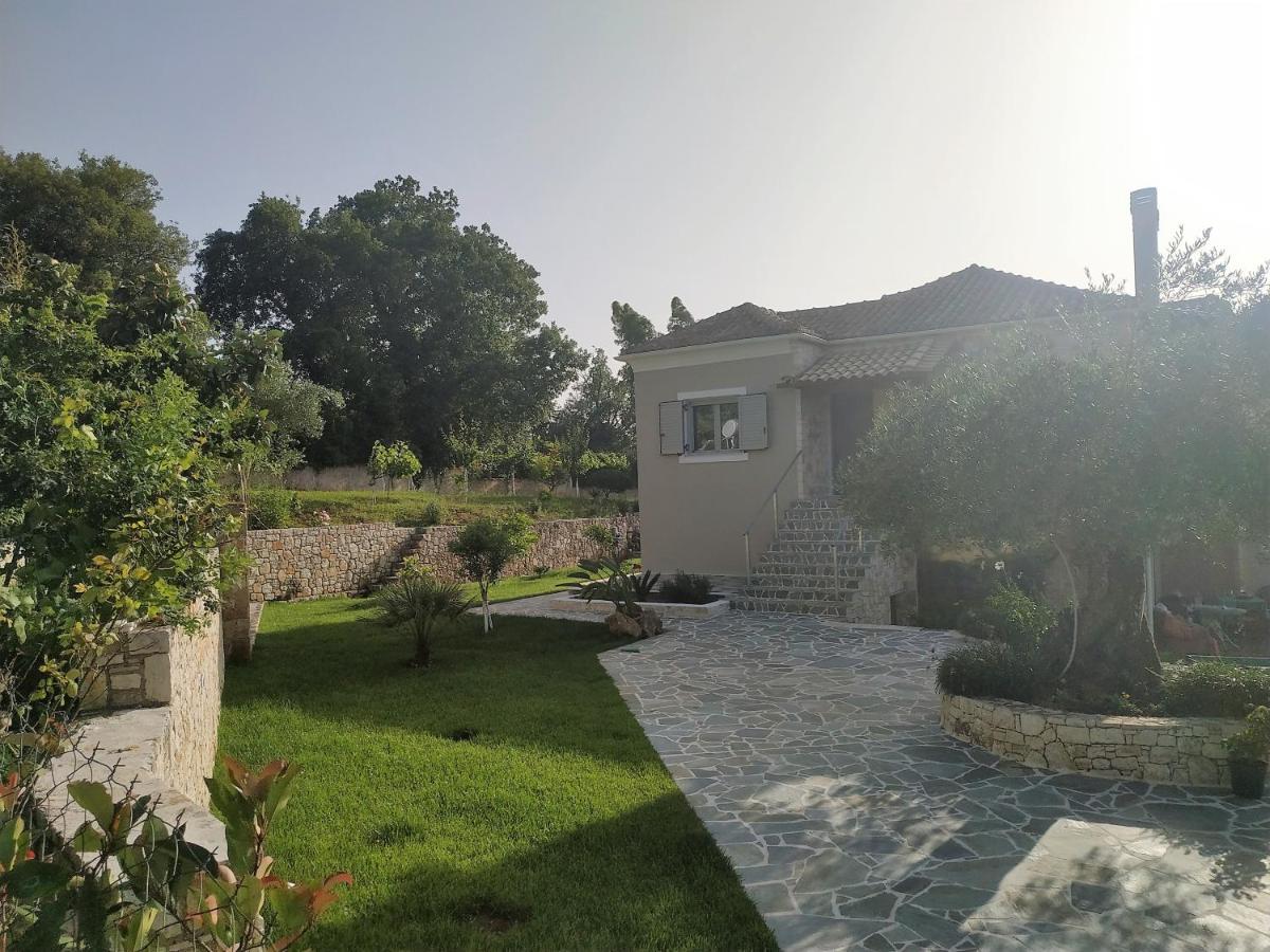Petra House Villa Áno Korakiána Buitenkant foto